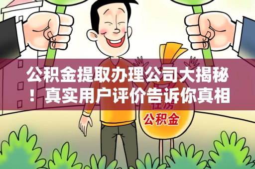 大田公积金提取办理公司大揭秘！真实用户评价告诉你真相